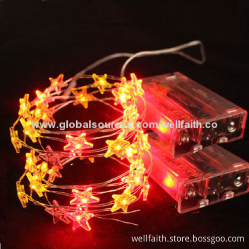 Wholesale Waterproof LED String Lights with AA Batteries